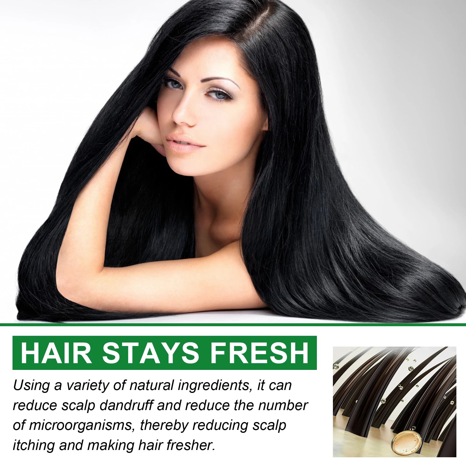 Anti Dandruff Shampoo Seborrheic Anti-Itching Treatment Oil Control Scalp Cleansing Strengthen Hair Roots Smoothing Hair Shampoo