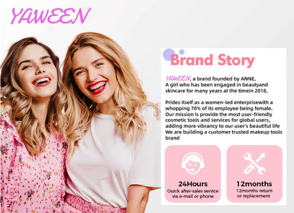 5 in 1 Professional Hair Dryer, with Hot and Cold Air Functionality - Lightweight and Thermostatic Styling Tool for Smooth Hair