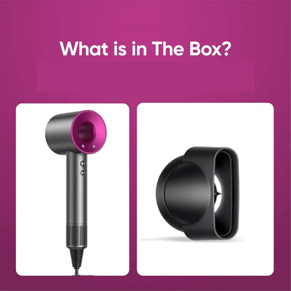 5 in 1 Professional Hair Dryer, with Hot and Cold Air Functionality - Lightweight and Thermostatic Styling Tool for Smooth Hair