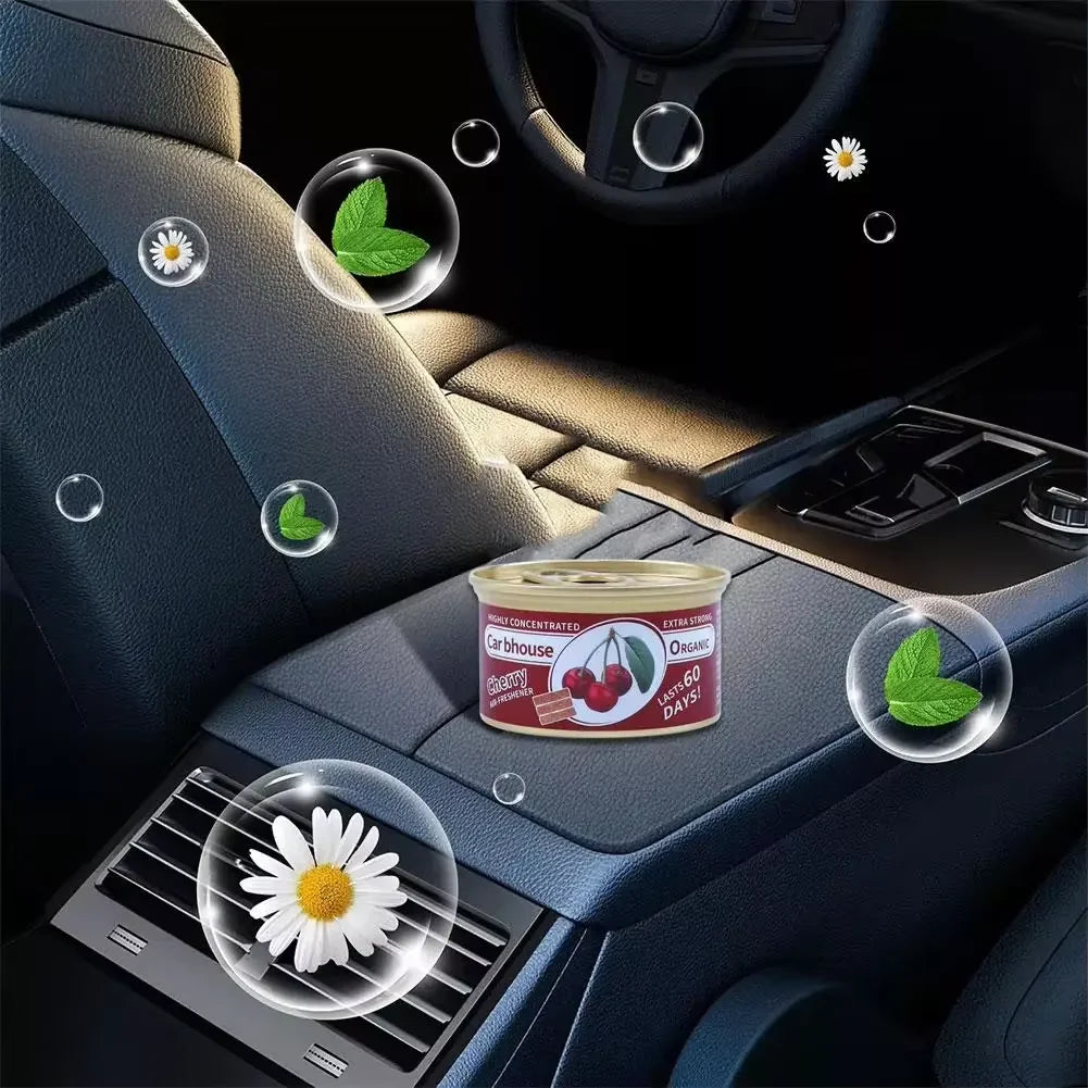 Car Air Fresheners Perfume Auto Supplies Canned Wood Blocks Coffee Flavor Explosion Car Foreign Aromatherapy Deodorant Supplies