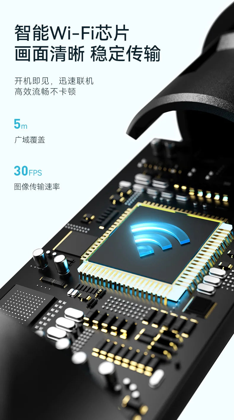 Wireless Ear Wax Removal With Camera Rechargeable Ear Cleaner 8 Megapixels Check Camera with Ear Spoon Set Canal Clean