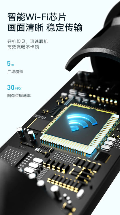 Wireless Ear Wax Removal With Camera Rechargeable Ear Cleaner 8 Megapixels Check Camera with Ear Spoon Set Canal Clean