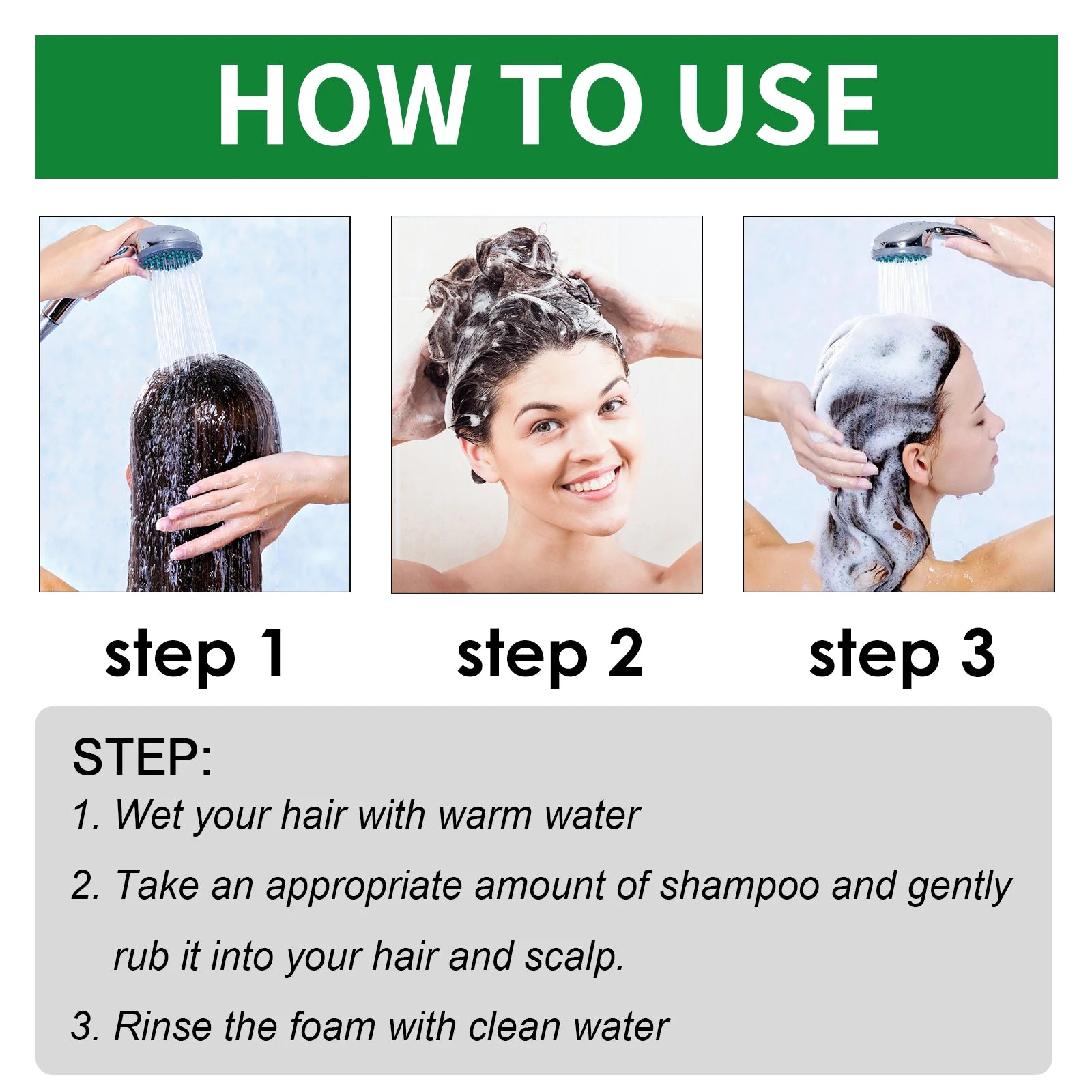 Anti Dandruff Shampoo Seborrheic Anti-Itching Treatment Oil Control Scalp Cleansing Strengthen Hair Roots Smoothing Hair Shampoo